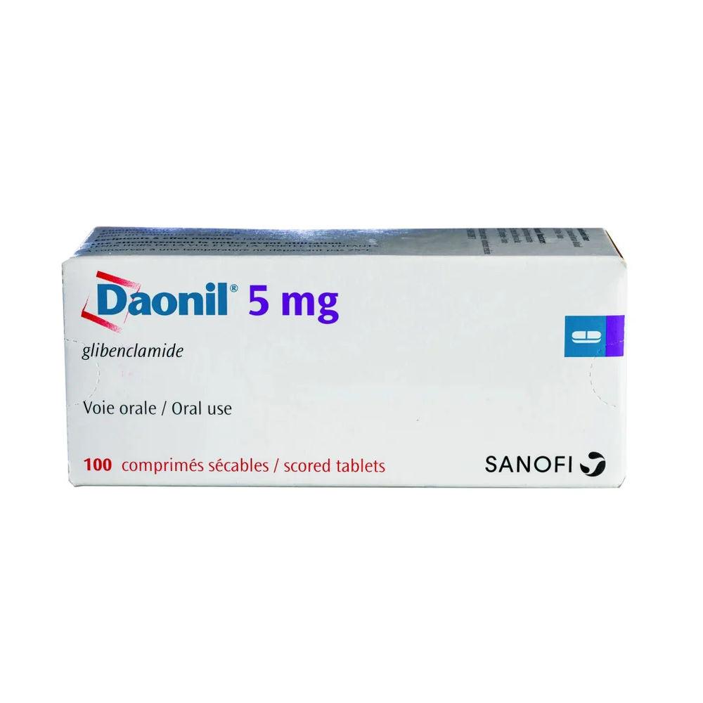 Glibenclamide Tablet (Daonil) 5mg